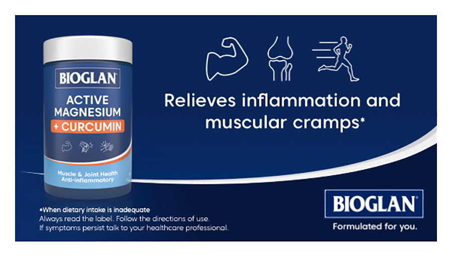 Buy Bioglan Magnesium + Curcumin 120 Tablets Online at Chemist Warehouse®